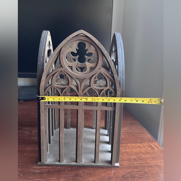 Handmade Gothic Plywood Earring Holder/Sculpture - Picture 6 of 7